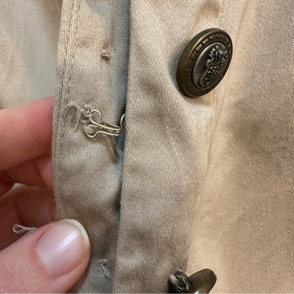 Roz & Ali Tan Button-Up Utility Jacket 2X - Picture 6 of 13
